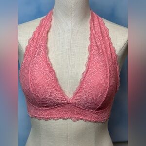Bralette Pink lace XL
